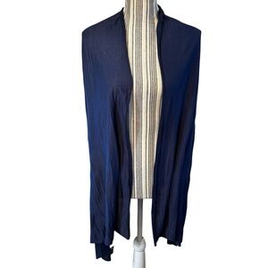 NWT Chuns Scarf / Wrap Navy Blue Large Super Soft Accessory Comfy Fall Winter